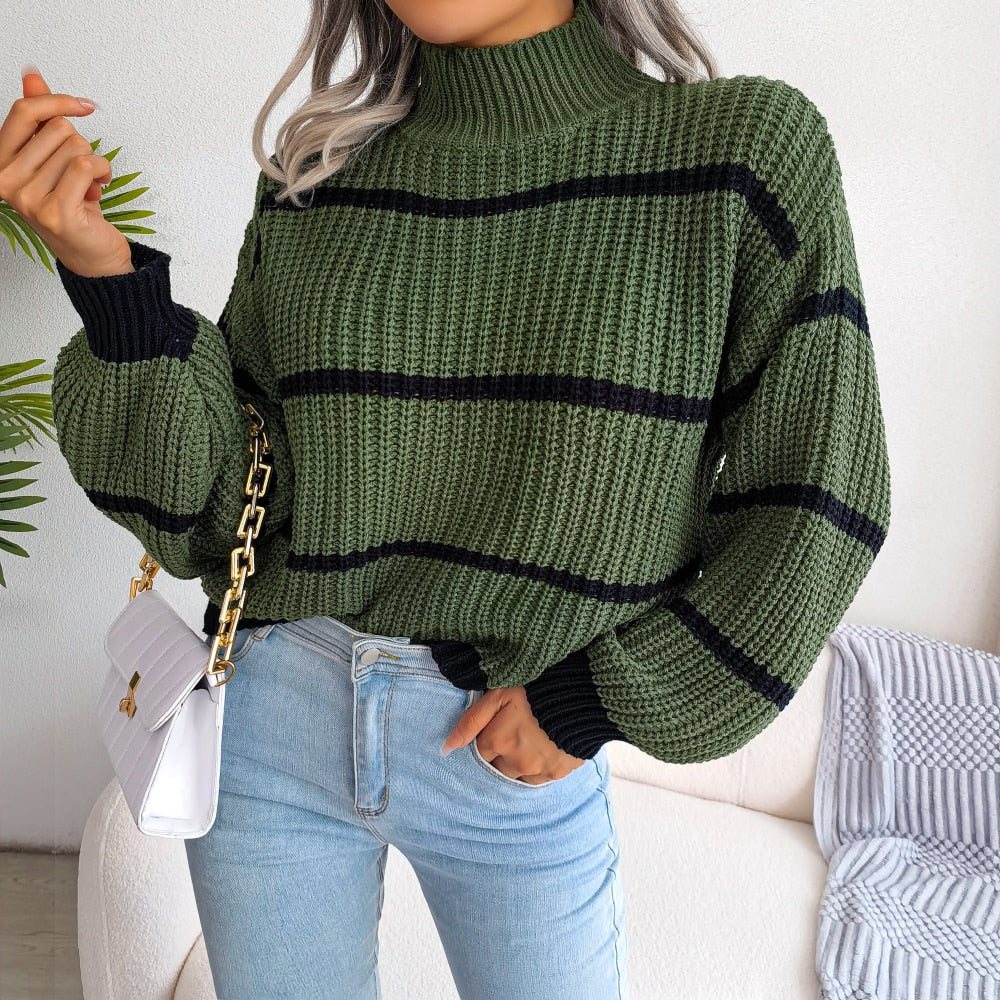 Eliane | Lässiger und eleganter Rollkragenpullover