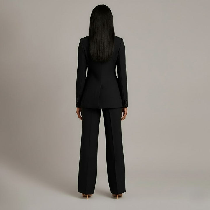 Sophia – Eleganter Damen-Hosenanzug mit tailliertem Blazer