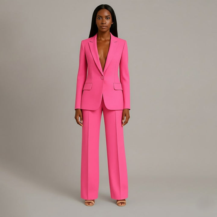 Sophia – Eleganter Damen-Hosenanzug mit tailliertem Blazer