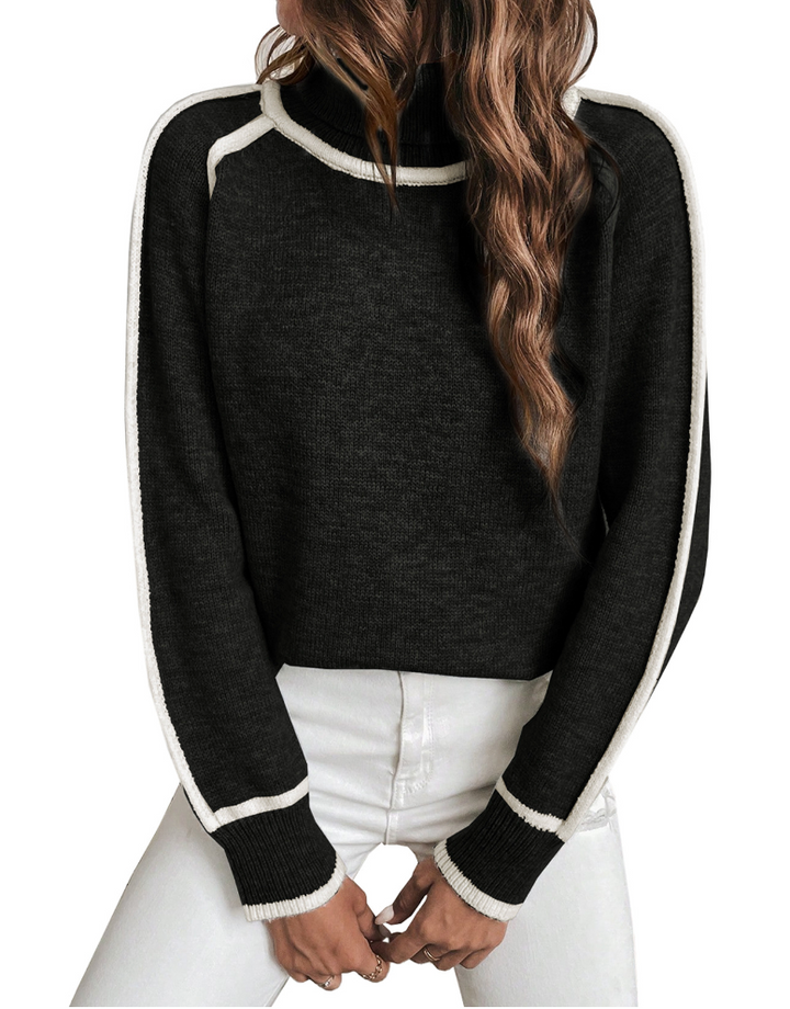 Ellani - Kuscheliger Turtleneck-Pullover für Damen