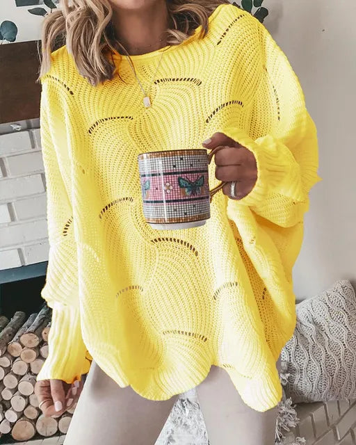 Elodie - Sweatshirt mit ausgehöhlten Ecken