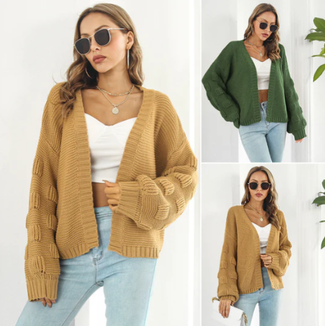 Elysia | Damen Strickjacke Lang – Bequem, Elegant & Vielseitig 1