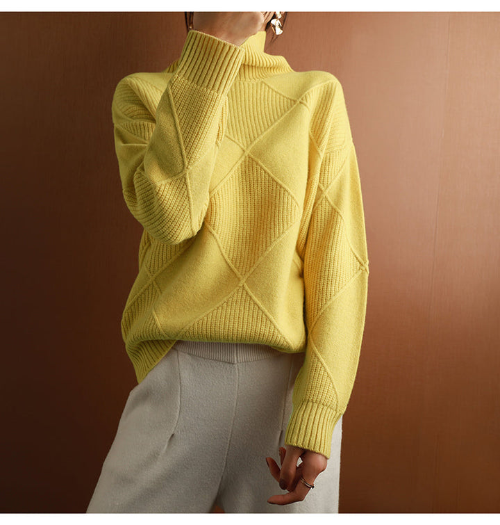Elysia | Damenpullover Langarm – Weich, Elegant & Warm 1