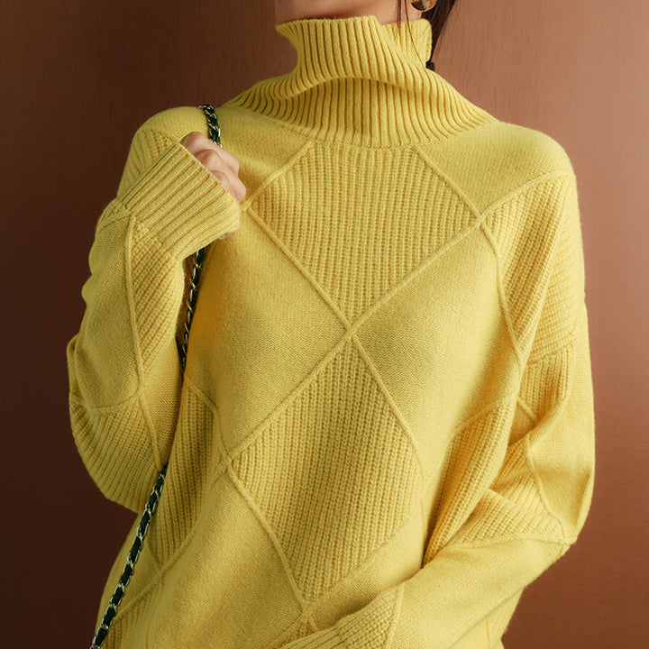 Elysia | Damenpullover Langarm – Weich, Elegant & Warm 2
