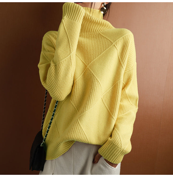 Elysia | Damenpullover Langarm – Weich, Elegant & Warm 3