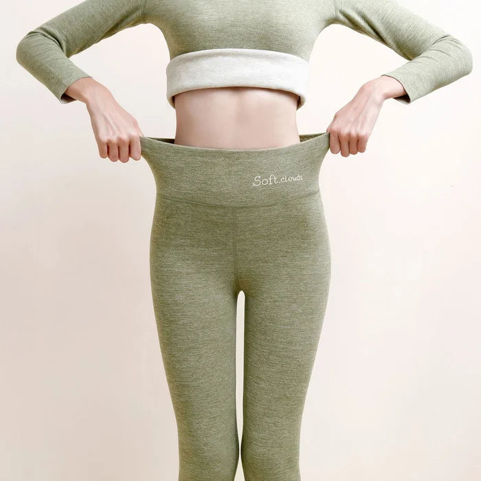 Elysia | Fleece Leggings Frauen – Warm, Bequem & Stretchy für den Winter 4