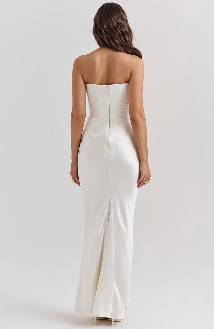 Elfriede | Damen Langes Bodycon-Kleid für formelle Hochzeitsgäste