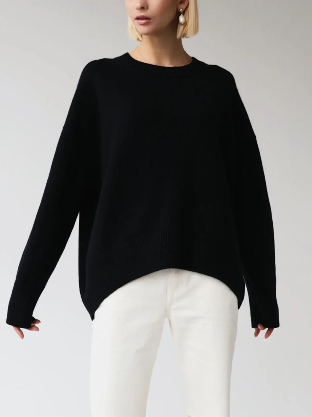 Emily - Damen Strickpullover Komfortabel