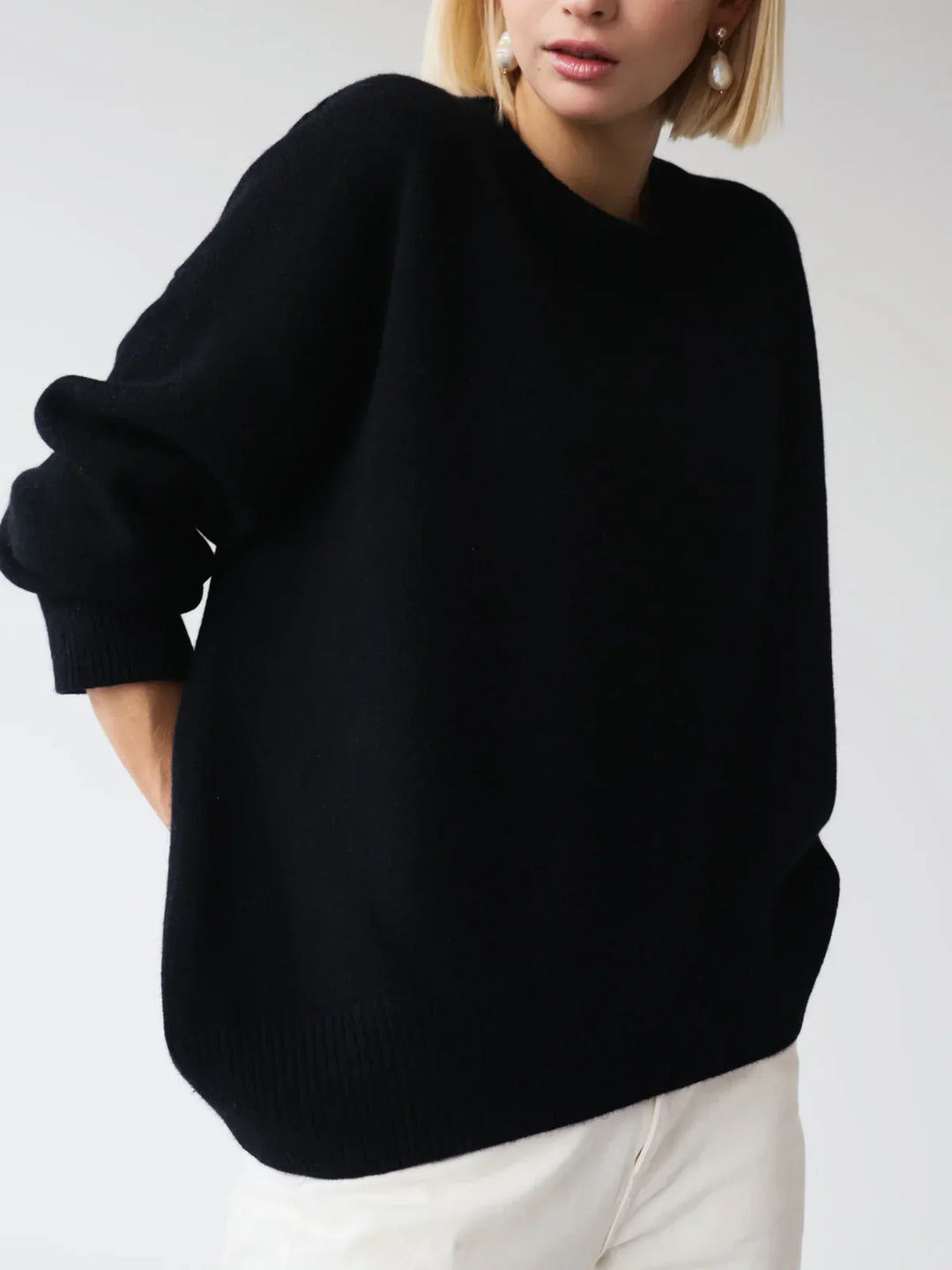 Emily - Damen Strickpullover Komfortabel