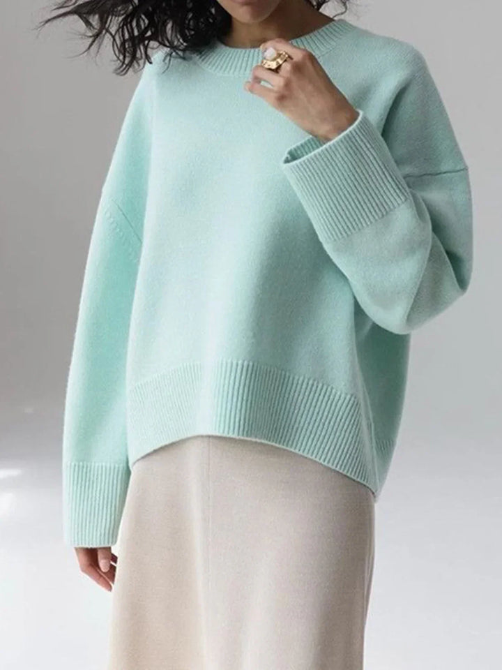 Emily - Damen Strickpullover Komfortabel