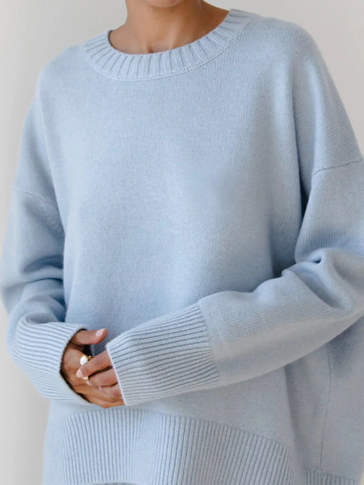 Emily - Damen Strickpullover Komfortabel