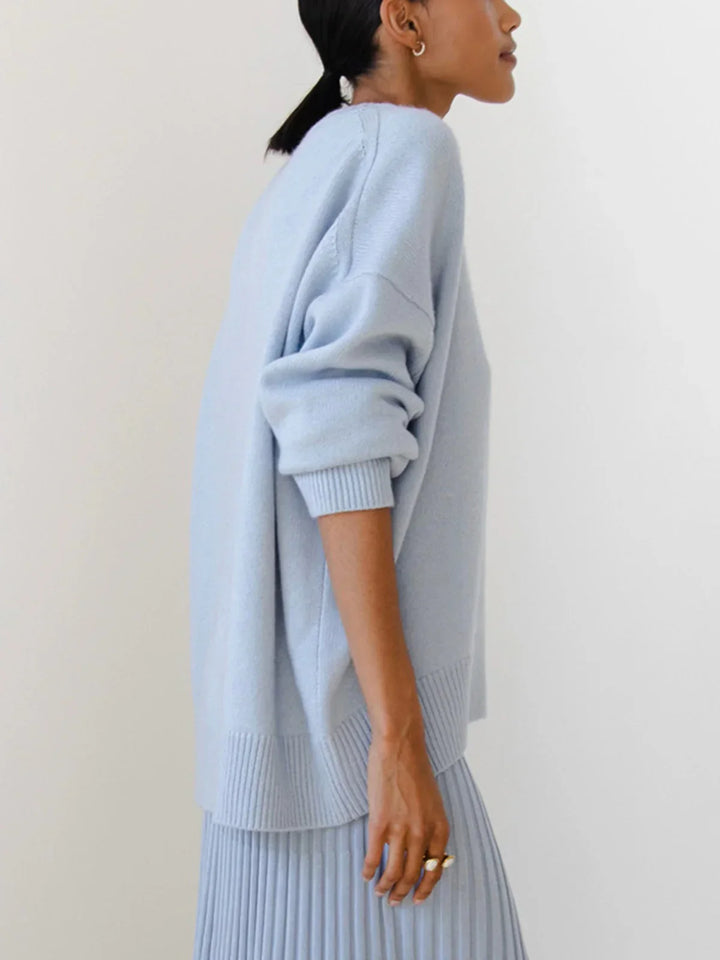 Emily - Damen Strickpullover Komfortabel