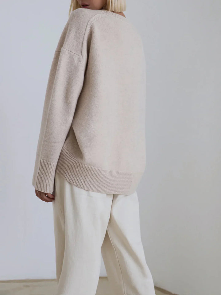 Emily - Damen Strickpullover Komfortabel