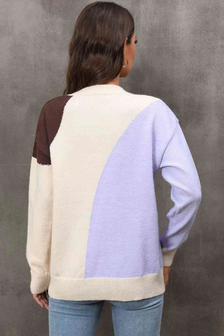 Emma - Bunter Eleganter Pullover