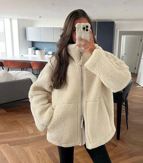 Leonie | Oversized Fleecejacke für maximalen Komfort