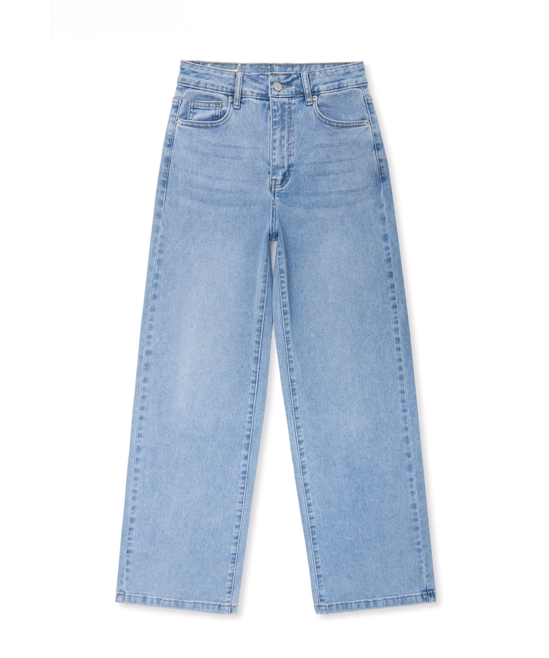 Stretch Straight Leg Jeans Heart Blau Ladypolitan ♡