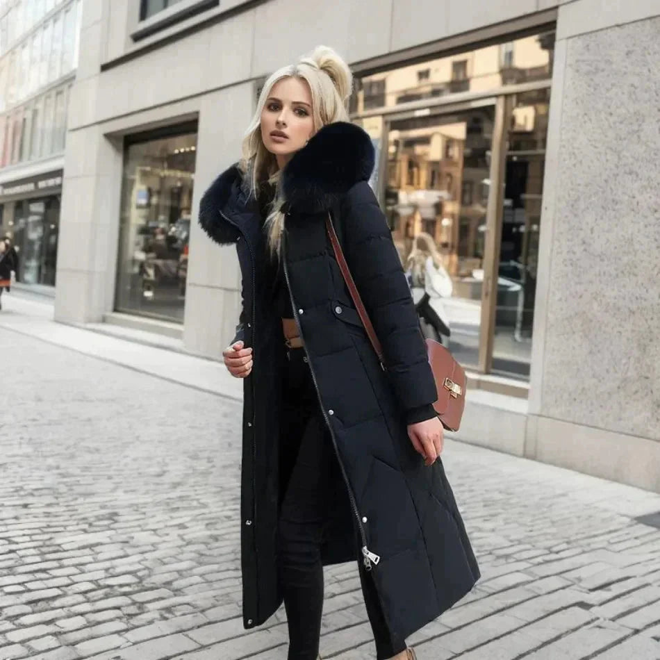 Fara – Damen Daunenmantel im Italienischen Stil