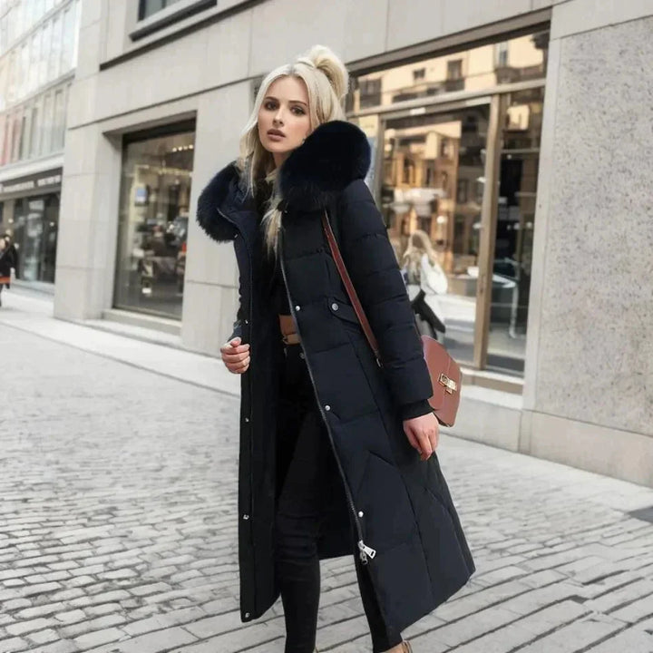 Fara – Damen Daunenmantel im Italienischen Stil