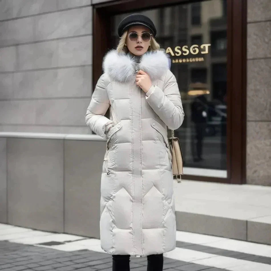 Fara – Damen Daunenmantel im Italienischen Stil