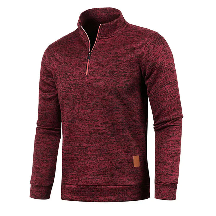 Fenton | Elegantes Halb-Reißverschluss Herren Sweatshirt 0