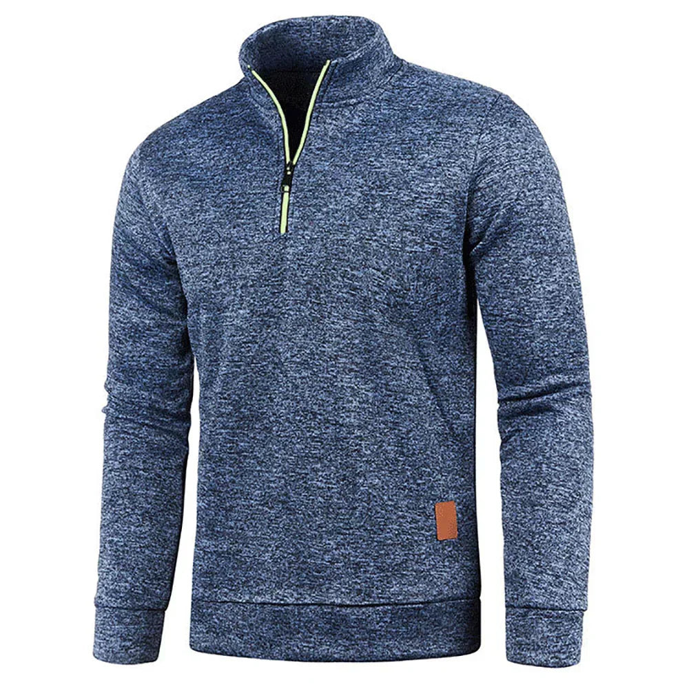 Fenton | Elegantes Halb-Reißverschluss Herren Sweatshirt 1