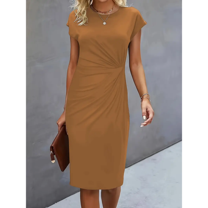Isabella | Elegantes Damen-Midikleid für Business & Abend
