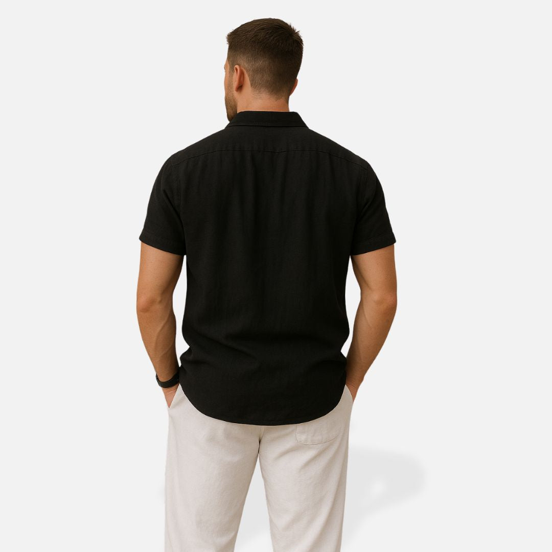 Elias – Men's Old Money Linen Summer Set - Image 2