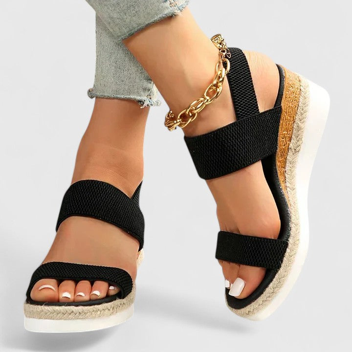 Bettina | Damen Orthopädische Plattform Riemen Sandalen