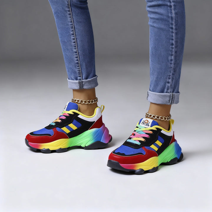 Flora | Ultraleichte, mehrfarbige Sneaker