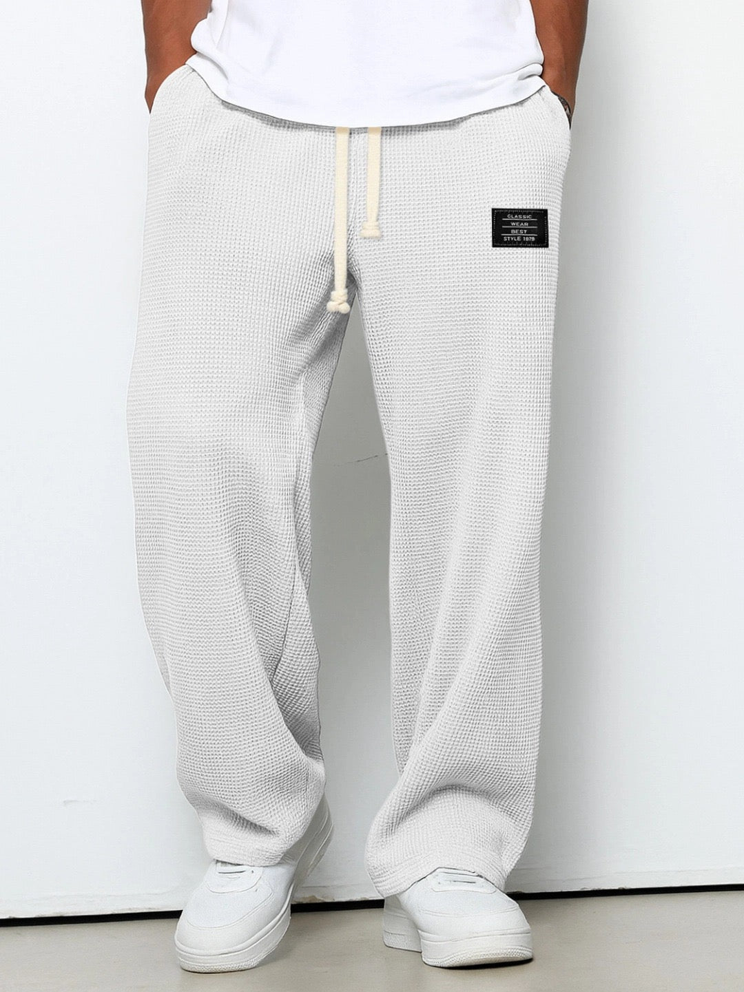 Freizeithose Herren | Lockerer Schnitt & bequemer Kordelzugbund