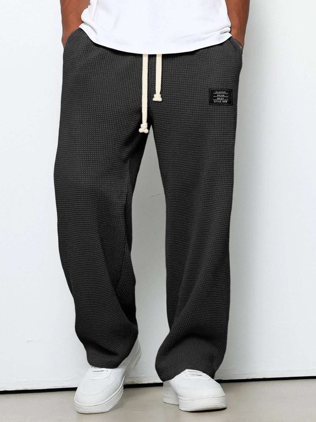 Freizeithose Herren | Lockerer Schnitt & bequemer Kordelzugbund