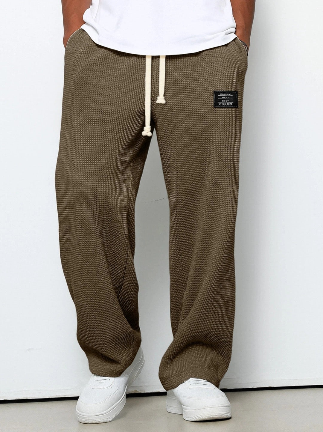 Freizeithose Herren | Lockerer Schnitt & bequemer Kordelzugbund