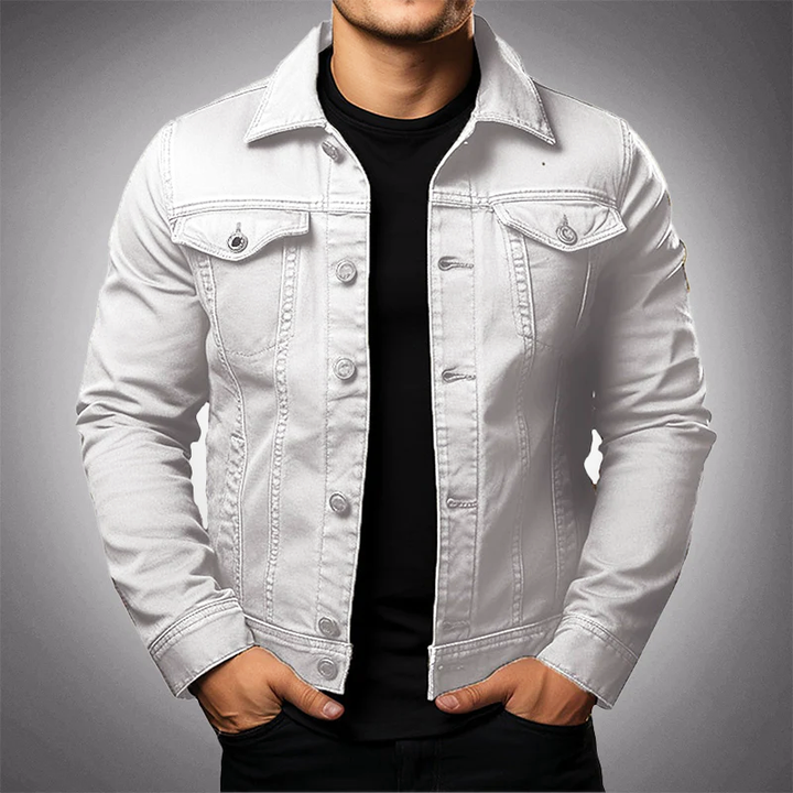 Freizeitjacke Herren | Knopfleiste & Zeitloser Utility-Look