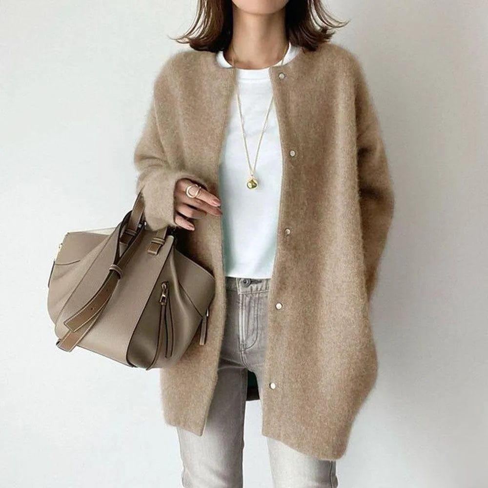 Geknöpfte Strickjacke für Damen