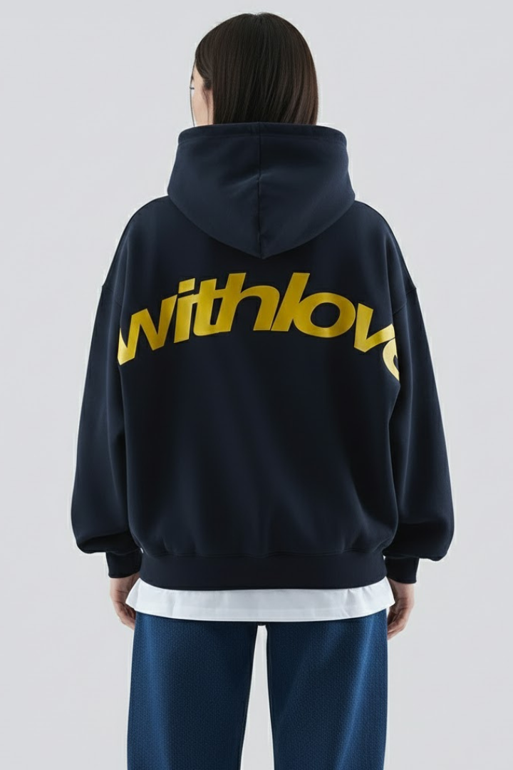 Emilia | Damen Hoodie mit Frontdruck und Pullover-Design