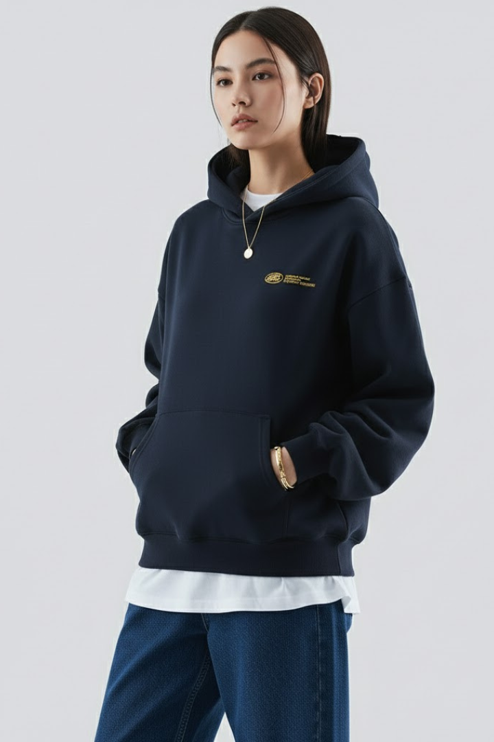 Emilia | Damen Hoodie mit Frontdruck und Pullover-Design