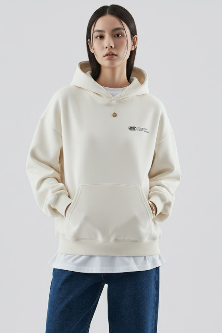 Emilia | Damen Hoodie mit Frontdruck und Pullover-Design