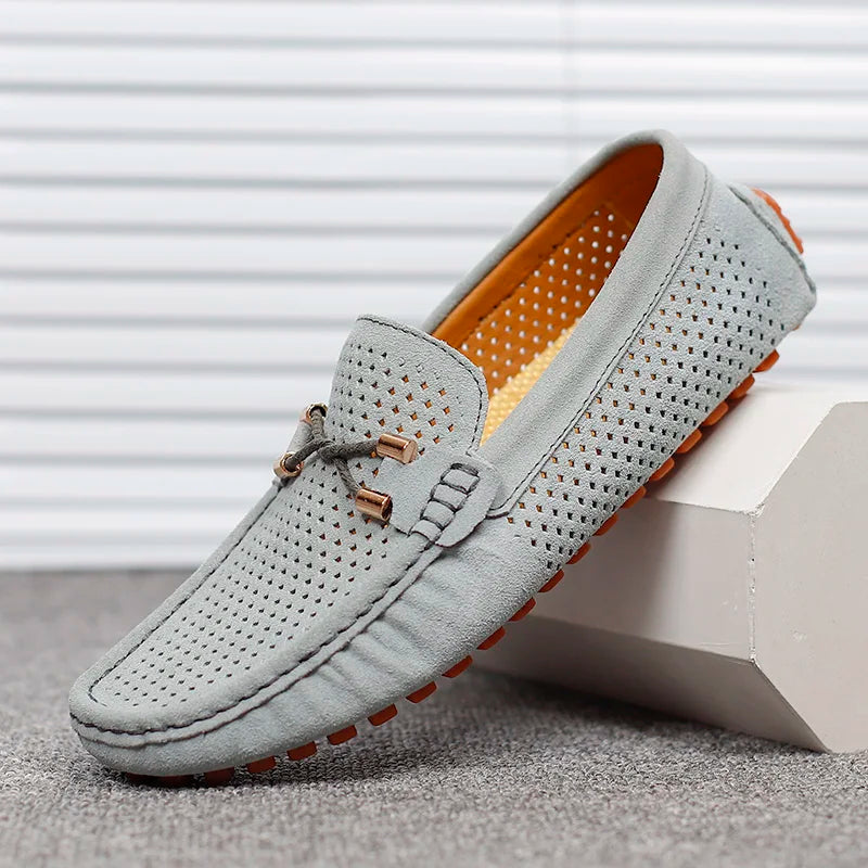 Gianni | Elegante, Atmungsaktive Leder Loafer für Stilbewusste Männer 10