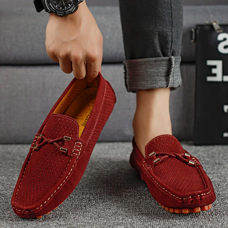 Gianni | Elegante, Atmungsaktive Leder Loafer für Stilbewusste Männer 2