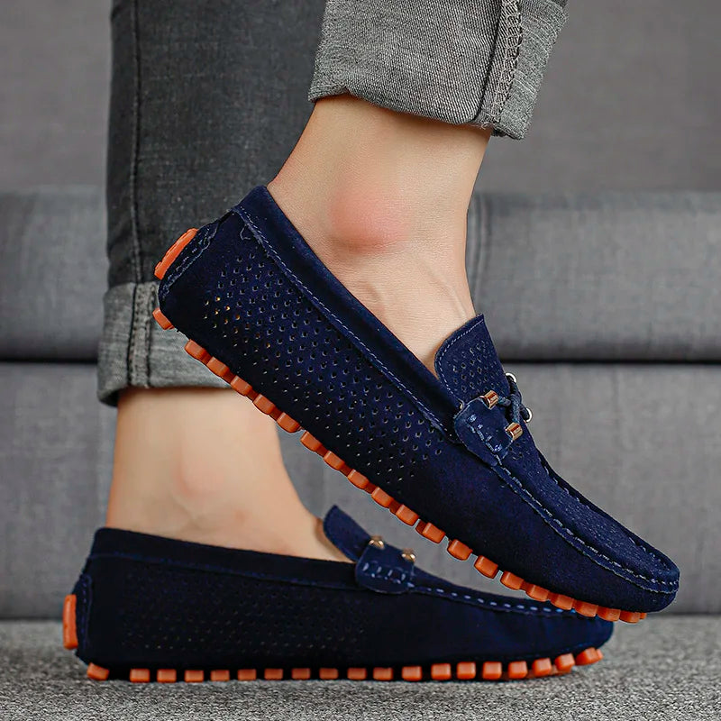 Gianni | Elegante, Atmungsaktive Leder Loafer für Stilbewusste Männer 3