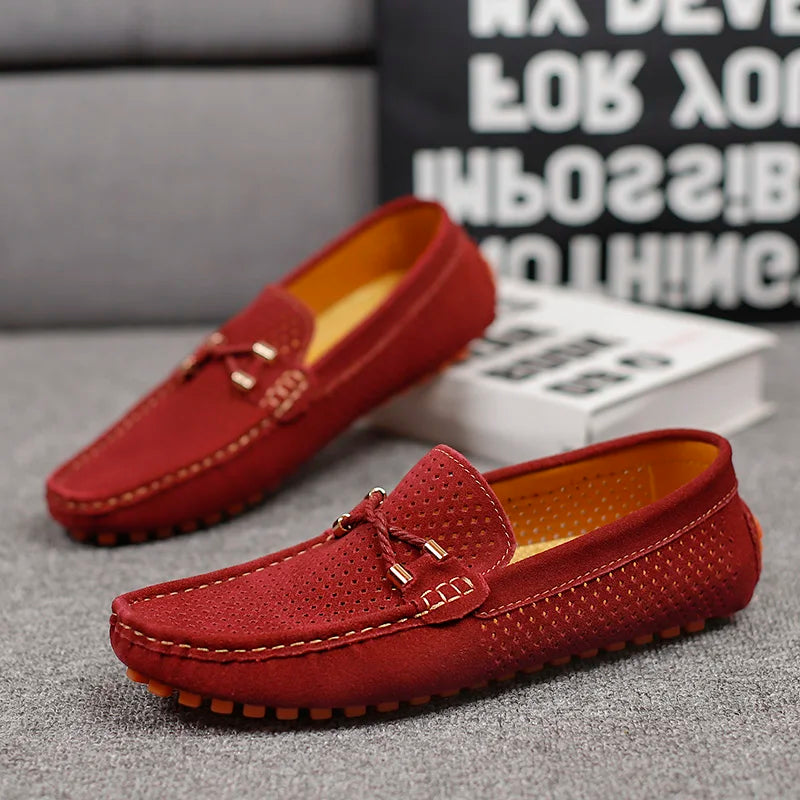 Gianni | Elegante, Atmungsaktive Leder Loafer für Stilbewusste Männer 5