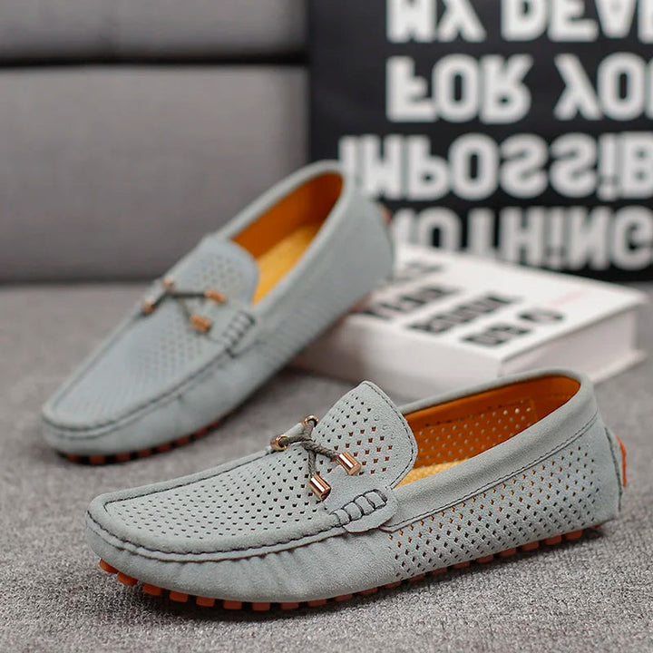 Gianni | Elegante, Atmungsaktive Leder Loafer für Stilbewusste Männer 6
