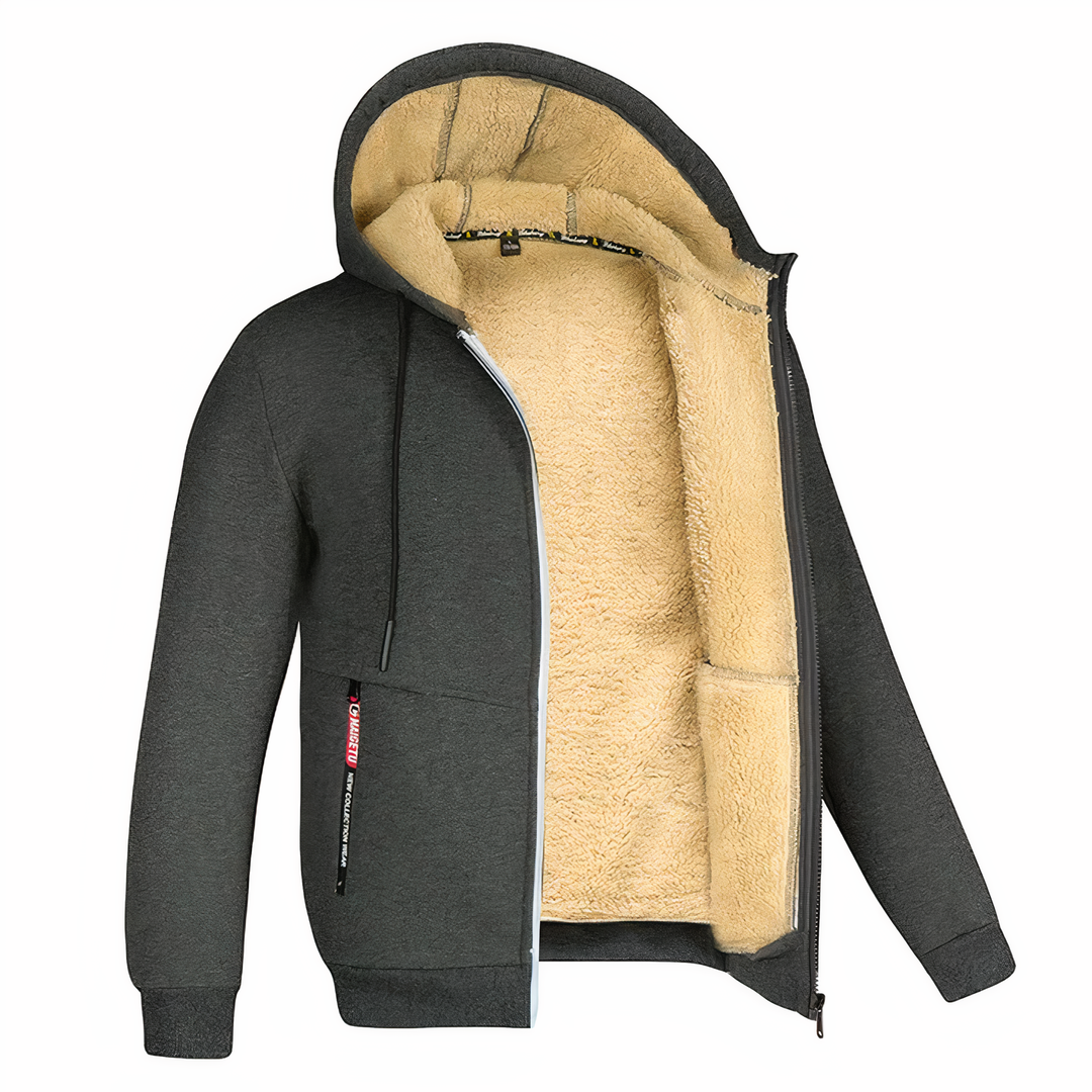 Gilberto | Warme Jacke mit Fleecefutter für den Winter 0