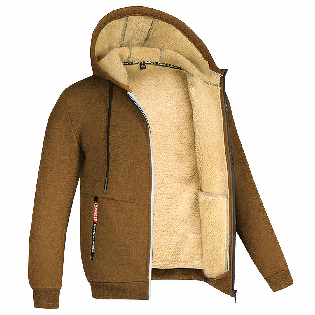 Gilberto | Warme Jacke mit Fleecefutter für den Winter 8