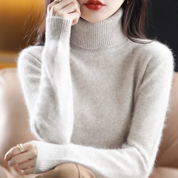 Gisela | Rollkragenpullover aus Kaschmir