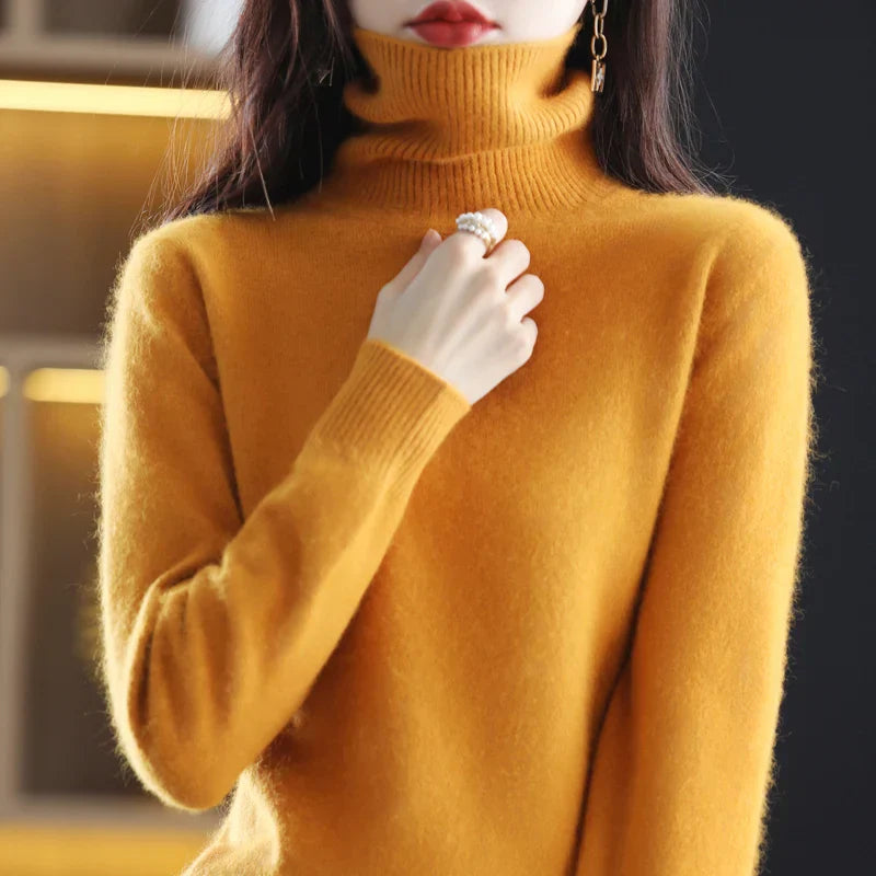 Gisela | Rollkragenpullover aus Kaschmir