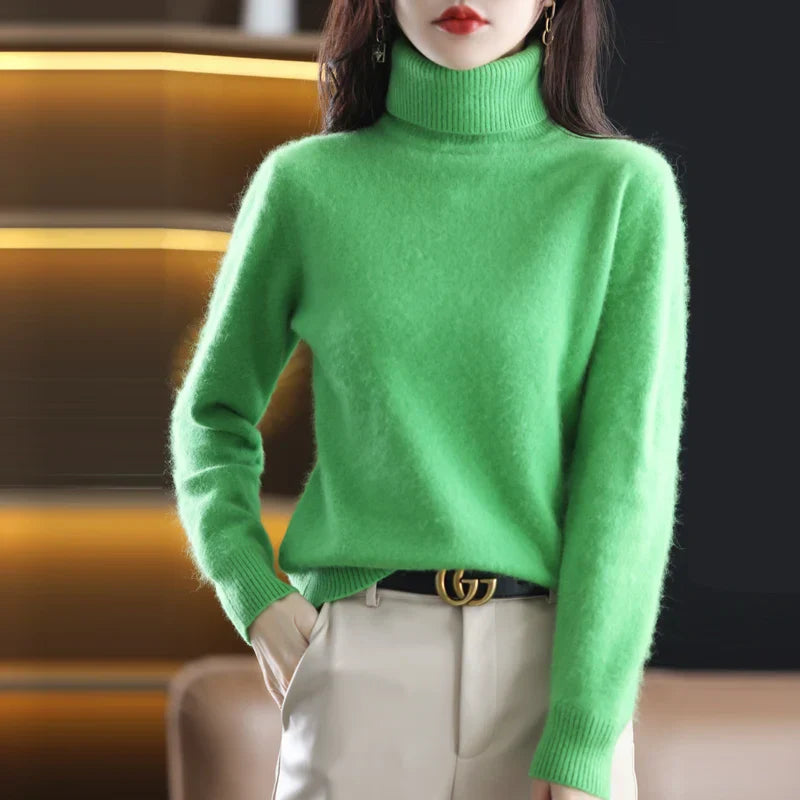 Gisela | Rollkragenpullover aus Kaschmir