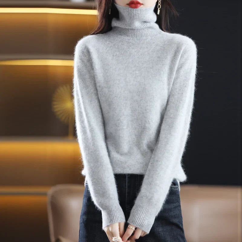 Gisela | Rollkragenpullover aus Kaschmir