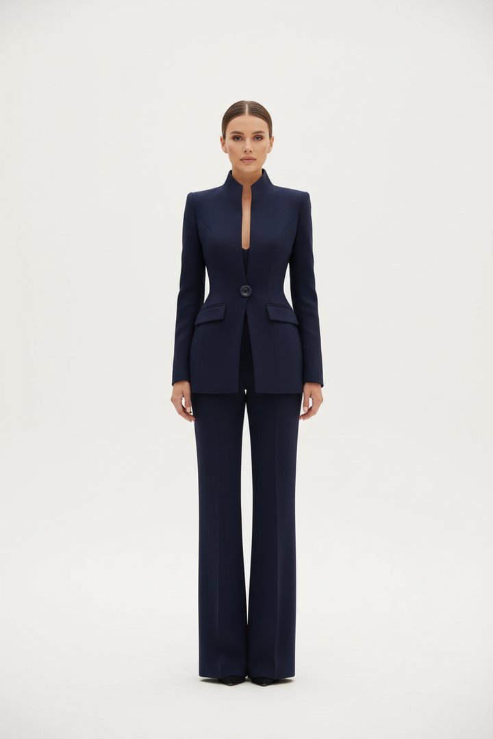 Noah | Elegantes Blazer- und Palazzo-Hosen-Set