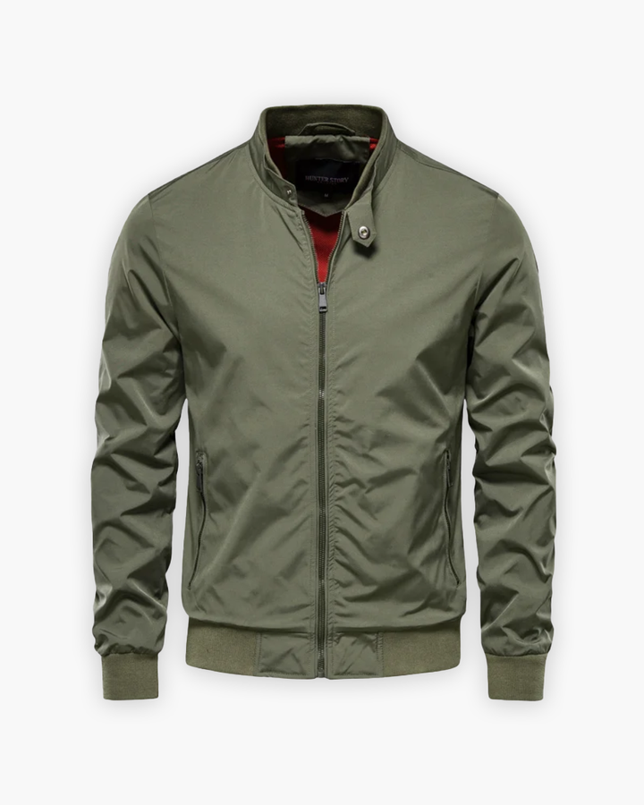 Regular Fit Übergangsjacke mit Stehkragen